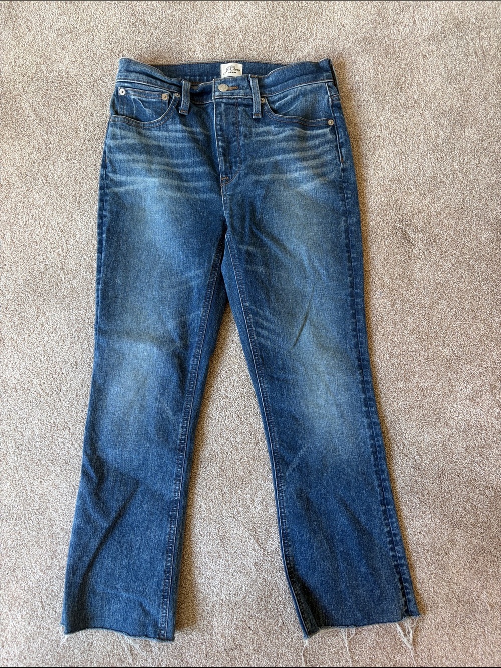 J. Crew Demi Boot Crop Jeans
